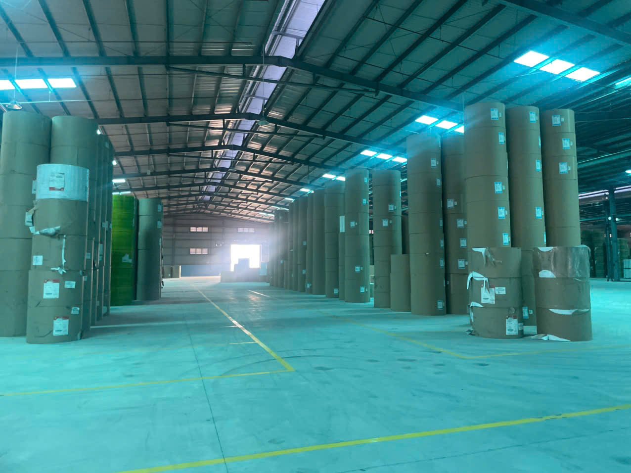Kho công nghiệp quy mô lớn do Á Châu Electric thi công hạ tầng kỹ thuật